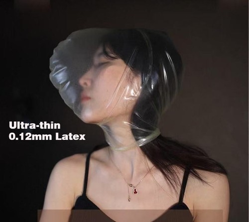 Ultra thin latex hood - ultra-thin, rubber