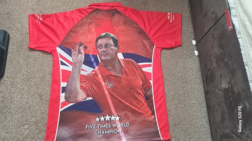 Eric bristow darts shirt - bristow, xl