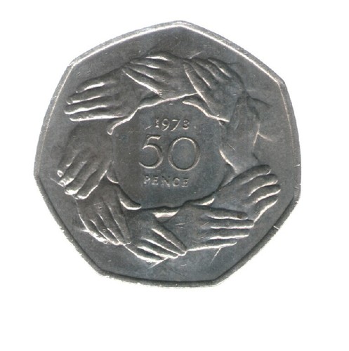 1973 50p 50 - uk,