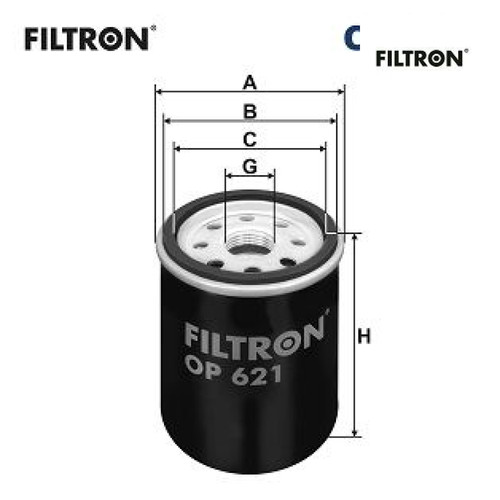 Oil filter filtron 621 - oil, for
