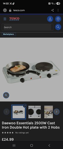 Daewoo essentials 2500w cast - daewoo,