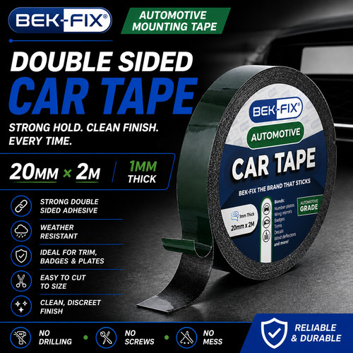 Car tape double - double, sided