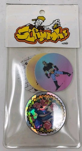 Vintage slammer pogs - pogs, with