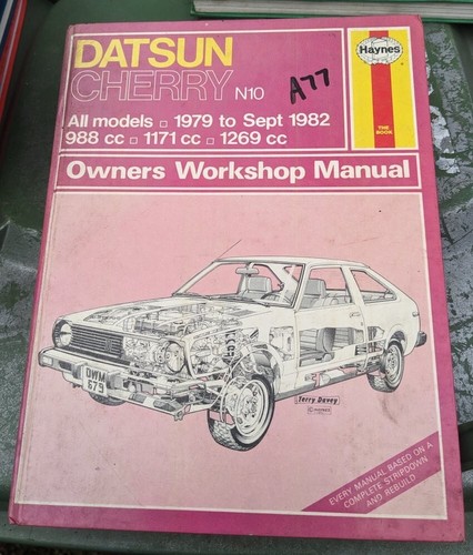 Haynes workshop manual - , datsun