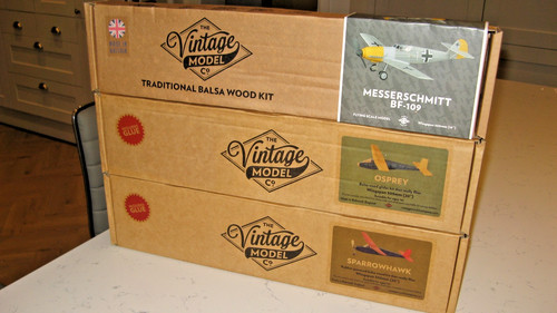 Vintage model balsa wood kit - vintage,