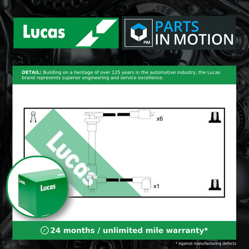 Leads ignition cables - cables, set