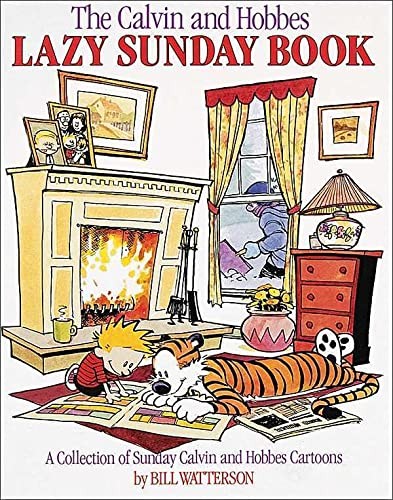 The calvin and hobbes lazy - calvin,