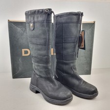 Dublin River Boots Long Leather Country Dog Walking Waterproof & Breathable UK 5