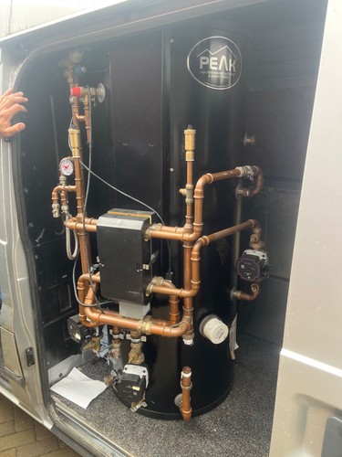 Peak thermal store heat - peak,