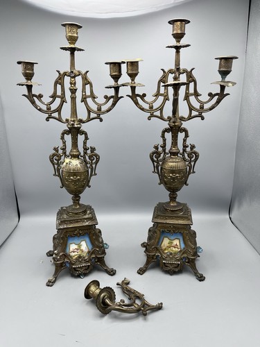French ornate candelabra - ornate,