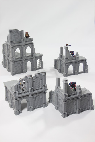Ancient ruins building bundle - building,