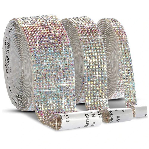 Self adhesive bling silver - self,
