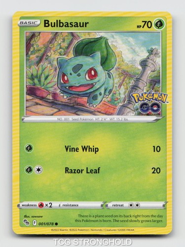 Bulbasaur 001 078 - 001/078, common