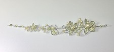Tiara Diamante Crystal Flower