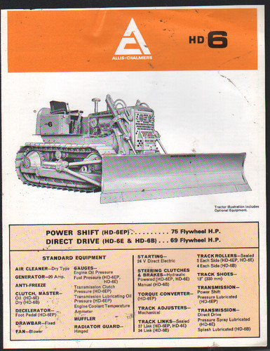 Allis chalmers hd6 - allis-chalmers, crawler