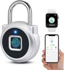 Smart fingerprint padlock