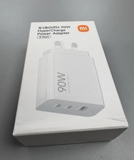 Xiaomi 90W HyperCharge Power Adapter 3 Port USB-C White UK Version Brand New