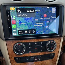 For Mercedes Benz ML GL-Class W164 X164 Car Stereo Radio Android 14 GPS Carplay