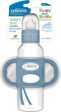 Dr. Brown’s Milestones Narrow Sippy Bottle with Silicone Handles