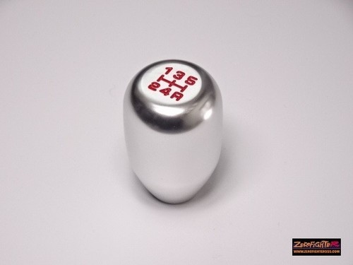 Silver aluminum racing shift - aluminum,