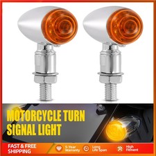 Chrome Motorcycle LED Bullet