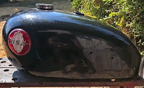Bsa a10 vintage petrol - vintage, tank