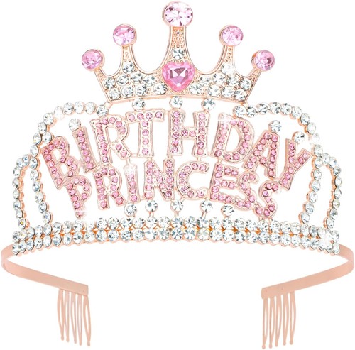 Rose gold birthday princess - gold,