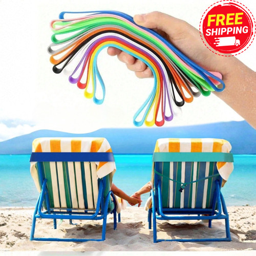 Towel straps beach sunbed - 5x,