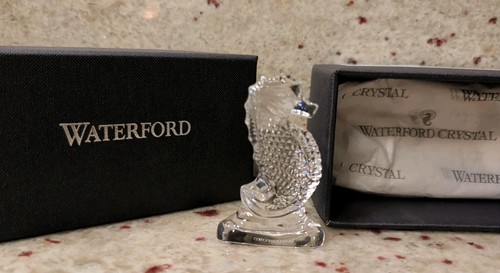 Nib waterford seahorse crystal - waterford,