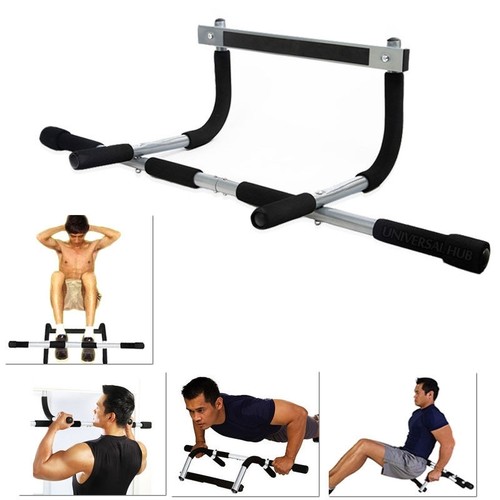 Doorway pull bar - up, up