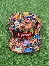 Supreme x AOI Embroidered Camp Cap Flames - O/S - Brand New With Tags SS25 ✅