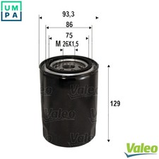 OIL FILTER 586076 FOR