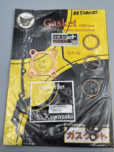 Kawasaki gasket set kh500 - kawasaki,
