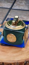 Wow What Was The Designer Smoking ! Vintage COLIBRI MONO LUCITE Table Lighter