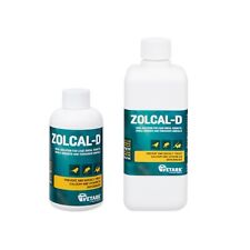 Zolcal-D Liquid Calcium & D3 Supplement Cage Birds Ferrets Rodents 120ml/500ml 