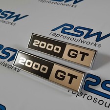 FORD CAPRI 2000GT CAR BADGES -