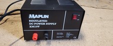 MAPLIN XM19V 13.8v 12 amp REGULATED DC POWER SUPPLY in vvgc - for cb radio etc 