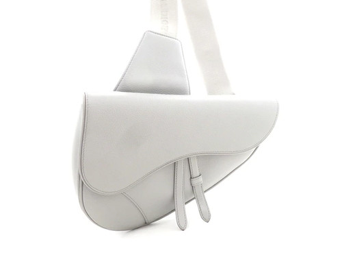 Dior saddle bag - bag, gray