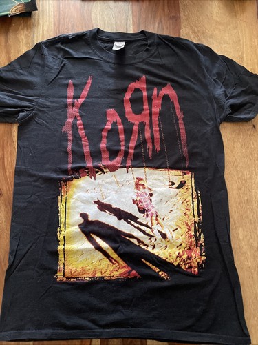 Korn shirt black size medium - korn, t-shirt