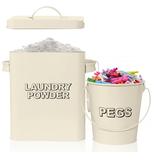 Laundry powder container - laundry,