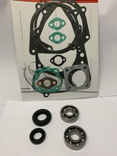 SUZUKI LT50 LT 50 84-05 Engine rebuild kit Main bearings Crank seals & gasket...