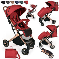 Baby Pushchair  Compact Stroller Pram Foldable  Lightweight Travel Buggy UK