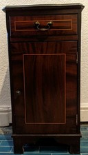 Vintage Mahogany cabinet with drawer small cupboard 