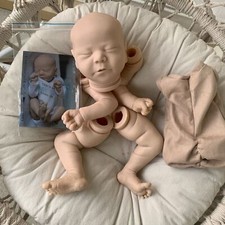 21inch Unpainted Reborn Doll Kit Sleeping Newborn Baby Unfinished Body Parts