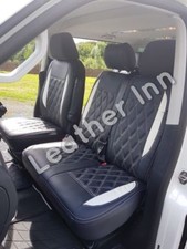 Vw Transporter T5 T6 Seat Covers 3 Seater front row