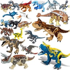 Dinos fit Jurassic World Lego