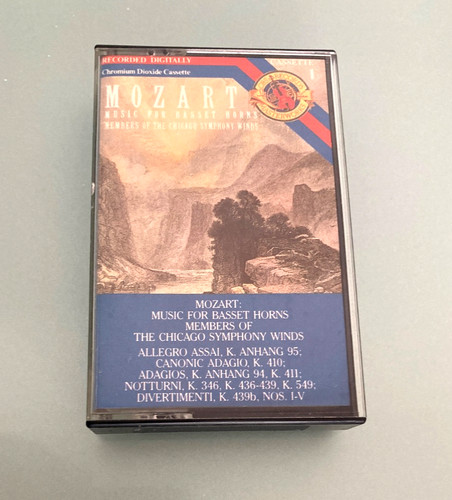 Mozart music for basset horns - music,