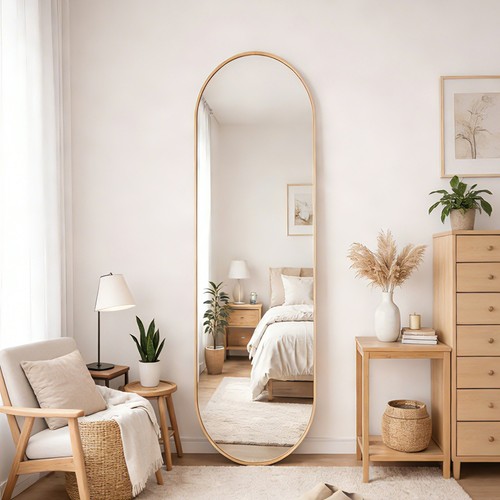 Full length oval mirror - oval, –