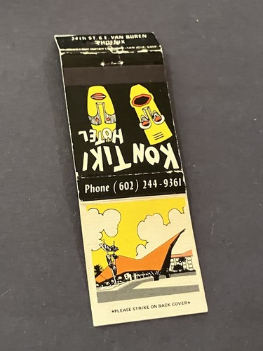 Vintage arizona tiki - arizona, matchbook