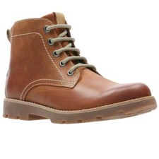CLARKS Comet Rock Tan Leather